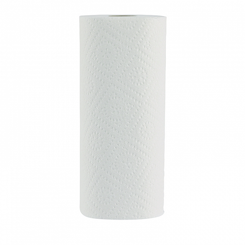 Premium Kitchen Roll Towels, 2-Ply, 11 x 6, White, 110/Roll, 12 Rolls/Carton (12216)