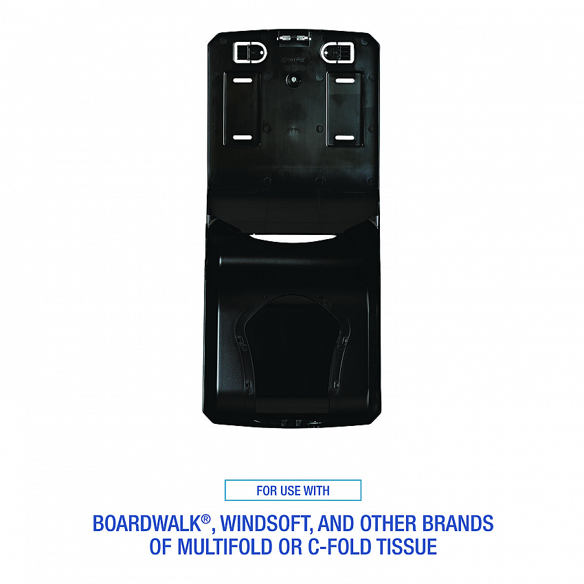 Ultrafold Multifold/C-Fold Towel Dispenser, 11.75 x 6.25 x 18, Black Pearl (1500)