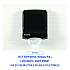 Ultrafold Multifold/C-Fold Towel Dispenser, 11.75 x 6.25 x 18, Black Pearl (1500)