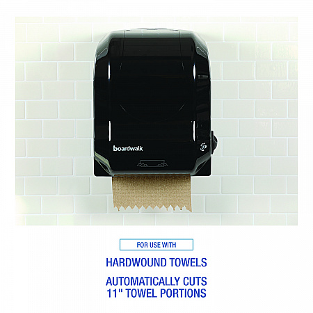 Hands Free Mechanical Towel Dispenser, 13.25 x 10.25 x 16.25, Black (1501)