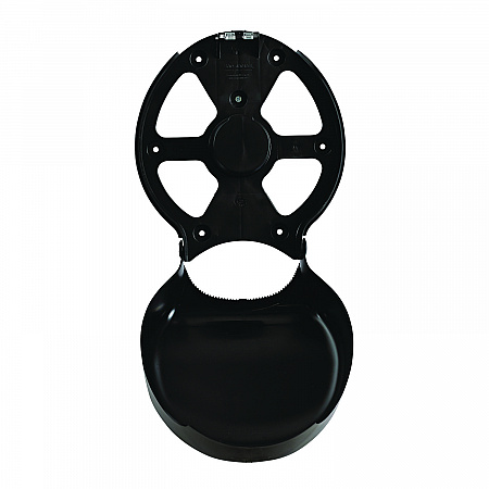 Single Jumbo Toilet Tissue Dispenser, 11 x 6.25 x 12.25, Black (1519)
