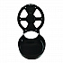 Single Jumbo Toilet Tissue Dispenser, 11 x 6.25 x 12.25, Black (1519)