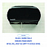 Jumbo Twin Toilet Tissue Dispenser, 20.25 x 6 x 12.25, Black (1529)
