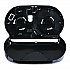 Jumbo Twin Toilet Tissue Dispenser, 20.25 x 6 x 12.25, Black (1529)