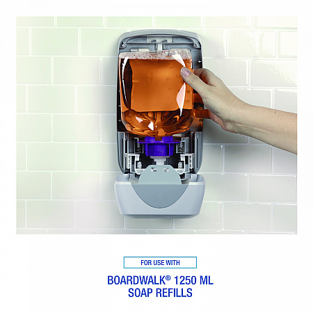 Manual Liquid Soap Dispenser, 1,250 mL, 6.1 x 10.6 x 5.1, Gray (8350)