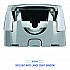 Manual Liquid Soap Dispenser, 1,250 mL, 6.1 x 10.6 x 5.1, Gray (8350)