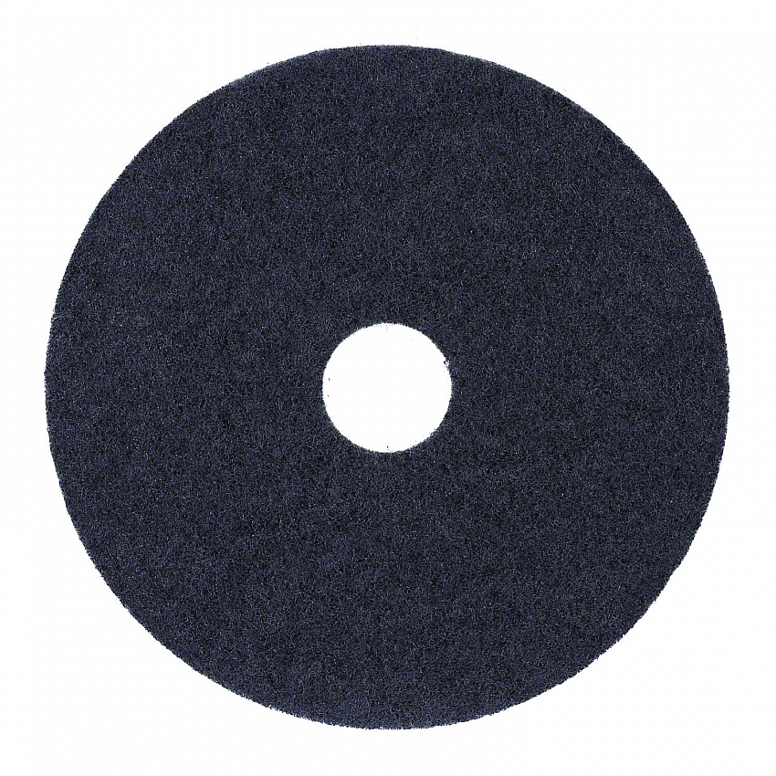 Stripping Floor Pads, 15" Diameter, Black, 5/Carton (4015BLA)