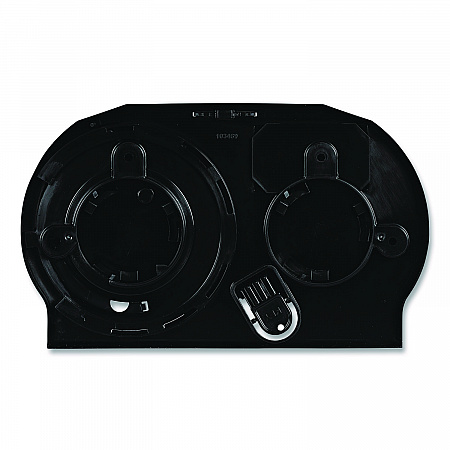 Standard Twin Toilet Tissue Dispenser, 13 x 6.75 x 8.75, Black (1502)