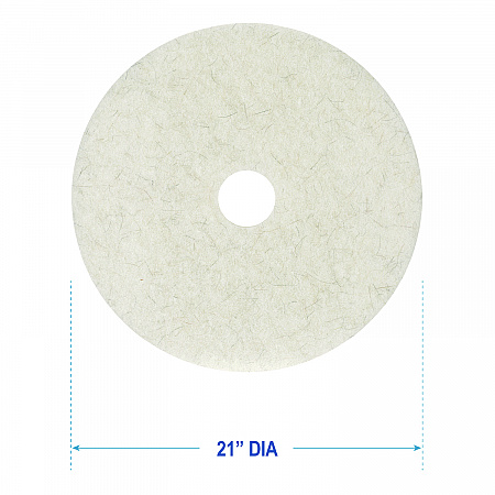 Natural Burnishing Floor Pads, 21