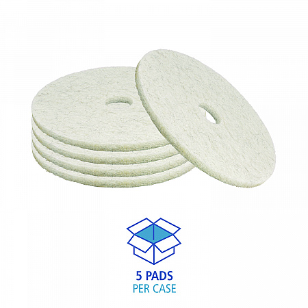 Natural Burnishing Floor Pads, 24