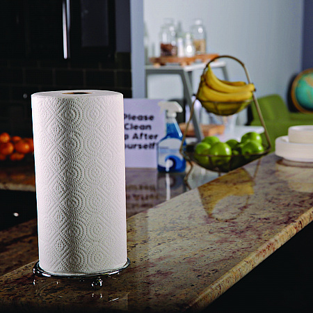 Kitchen Roll Towel, 2-Ply, 11 x 8.5, White, 250/Roll, 12 Rolls/Carton (6273)