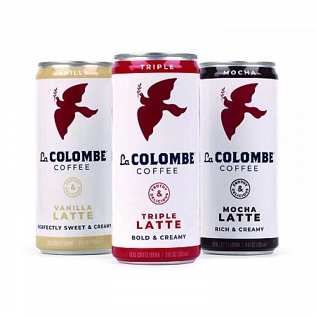 Draft Latte Cold Brew, Assorted Flavors, 9 oz Can, 12/Carton (22002272)