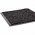 Fore-Runner Outdoor Scraper Mat, Gray Loop-Twist Ribbed Polypropylene Surface, 36