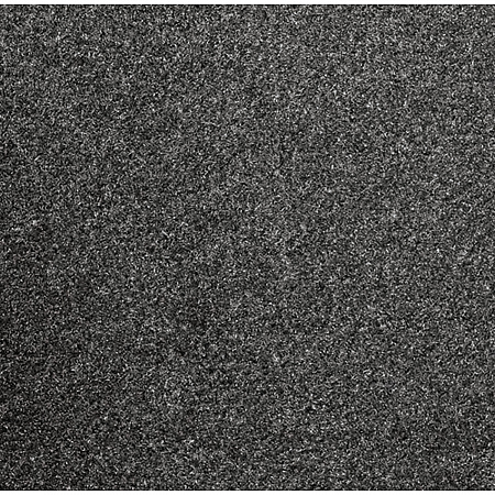 Rely-On Olefin Indoor Wiper Mat, Rectangular, Charcoal Gray Cut Pile Surface, 48