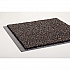 Cross-Over Wiper/Scraper Mat, Rectangular, Brown Carpeted Surface, 48
