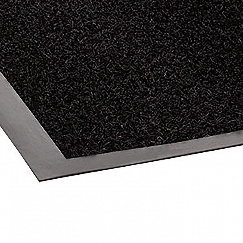 Jasper Indoor/Outdoor Scraper Mat, Black Cut Pile Nylon Surface, 36" x 60" (JS0035BK)