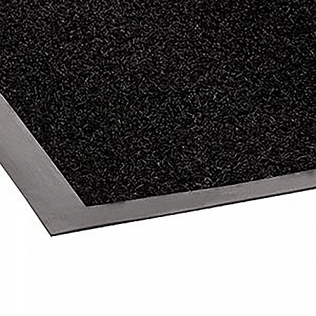 Jasper Indoor/Outdoor Scraper Mat, Black Cut Pile Nylon Surface, 48