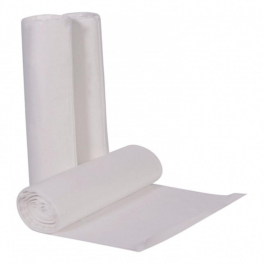 High-Density Waste Can Liners, 45 gal, 11 mic, 40" x 48", Natural, 250/Carton (Z8048MNR01)