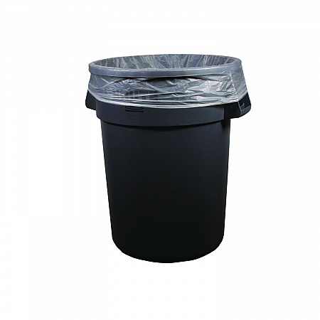 High-Density Waste Can Liners, 45 gal, 11 mic, 40
