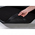 Mat-A-Dor Entrance Scraper Mat, Black Fingertip Textured Rubber Surface, 24