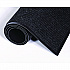 Needle-Rib Wiper/Scraper Mat, Rectangular, Charcoal Gray Ribbed Surface, 36