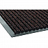 Needle-Rib Wiper/Scraper Mat, Rectangular, Brown Ribbed Surface, 36