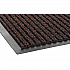Needle-Rib Wiper/Scraper Mat, Rectangular, Brown Ribbed Surface, 36
