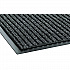 Needle-Rib Wiper/Scraper Mat, Rectangular, Gray Ribbed Surface, 36