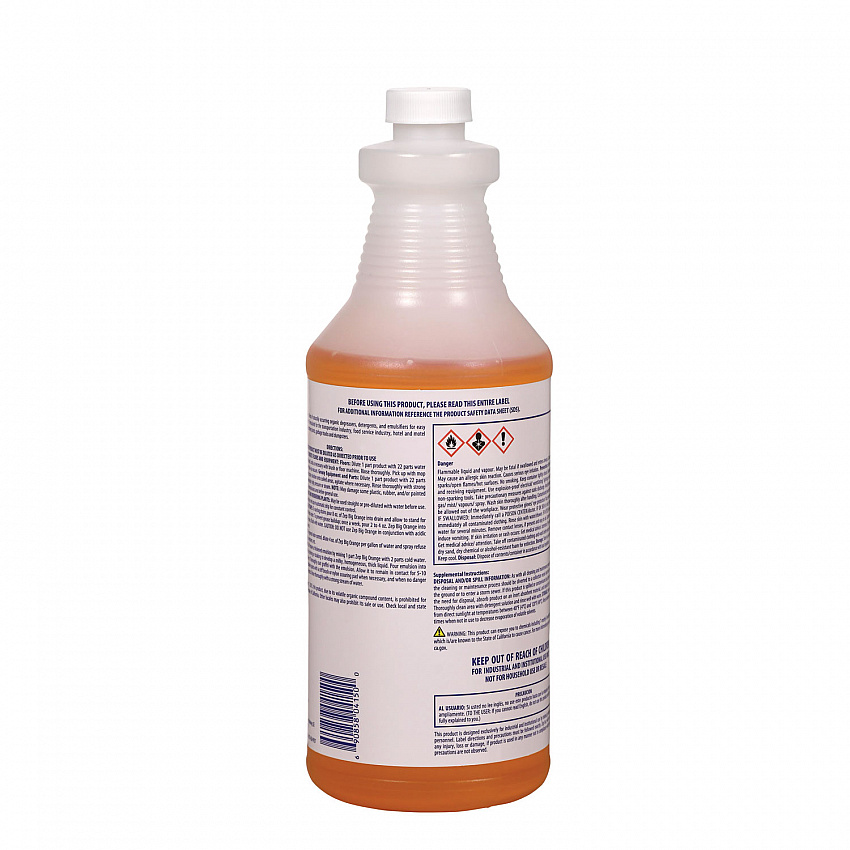 Big Orange, 1 qt Bottle, 12/Carton (41501)