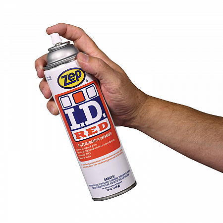 I.D. Red Aerosol, 13 oz Aerosol Spray. 12/Carton (9601)