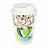 Smart Top Reclosable Lids for Hot Cups, Fits 10 oz to 20 oz Hot Cups, Plastic, White, 1,000/Carton (DSL9542)