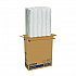 Smart Top Reclosable Lids for Hot Cups, Fits 10 oz to 20 oz Hot Cups, Plastic, White, 1,000/Carton (DSL9542)