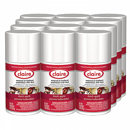 Metered Air Freshener, Apple, 7 oz Aerosol Spray, 12/Carton (104)