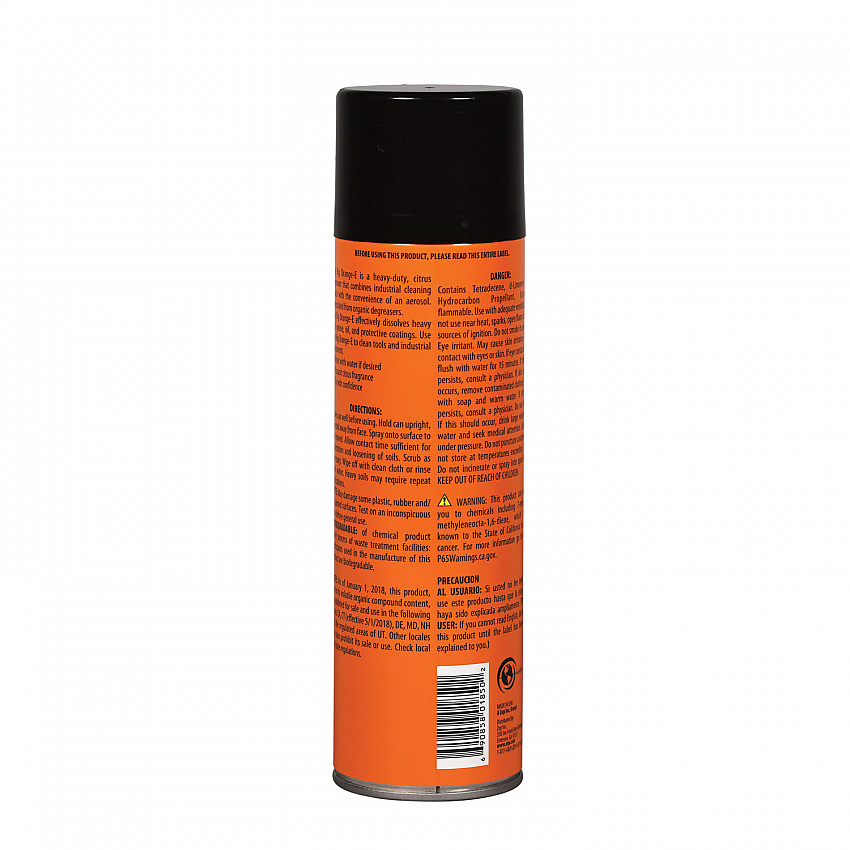 Big Orange-E Aerosol, 15 oz Aerosol Spray, 12/Carton (18501)