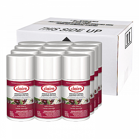 Metered Air Freshener, Cherry, 7 oz Aerosol Spray, 12/Carton (107)