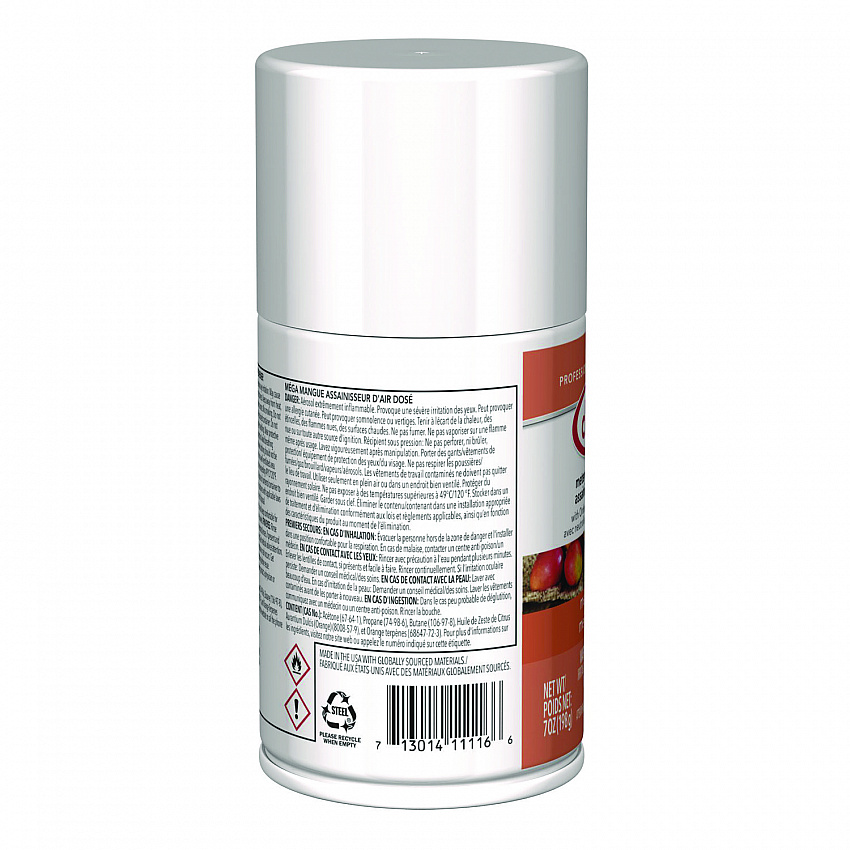 Metered Air Freshener, Mango, 7 oz Aerosol Spray, 12/Carton (116)