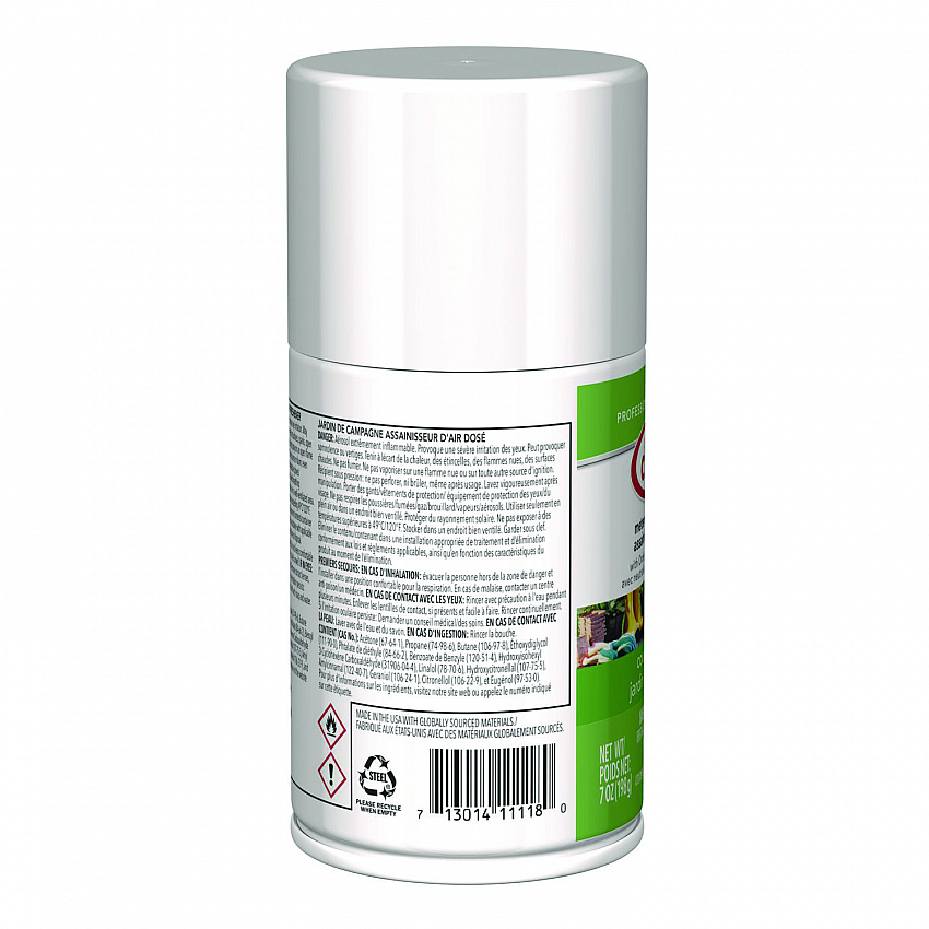 Metered Air Freshener, Country Garden, 11 oz Aerosol Spray, 12/Carton (118)