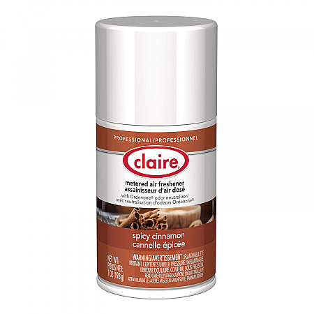 Metered Air Freshener, Cinnamon, 11 oz Aerosol Spray, 12/Carton (122)