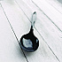 Mediumweight Polypropylene Cutlery, Soup Spoon, Plastic, Black, 1,000/Carton (SOUPBLMW)