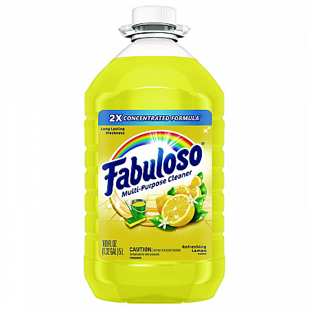 Multi-use Cleaner, Lemon Scent, 169 oz Bottle, 3/Carton (61037885)