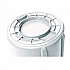Vented Round Brute Container, 20 gal, Plastic, White (2620WHI)