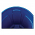 Vented Round Brute Container, 44 gal, Plastic, Blue (264360BE)