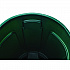 Vented Round Brute Container, 10 gal, Plastic, Dark Green (FG261000DGRN)