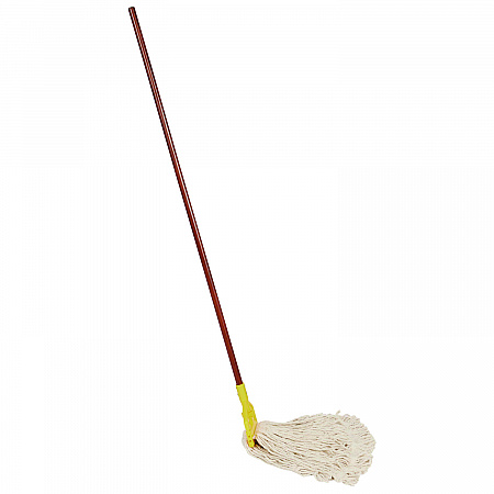 Non-Launderable Economy Cut-End Rayon Mop Head, 24 oz, 1