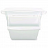 Sanitary Napkin Receptacle with Rigid Liner, Plastic, White (614000)