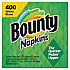 Quilted Napkins, 1-Ply, 12.1 x 12, White, 400/Pack, 4 Packs/Carton (19096)