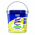 Professional Disinfecting Wipe Bucket, 1-Ply, 6 x 8, Lemon and Lime Blossom, White, 800 Wipes/Bucket, 2 Buckets/Carton (99856CT)