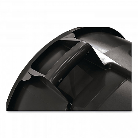 Brute Container, 55 gal, Resin, Black, 3/Carton (17797393)
