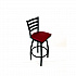 Boggs Series Barstool, Supports Up to 300 lb, 30.5