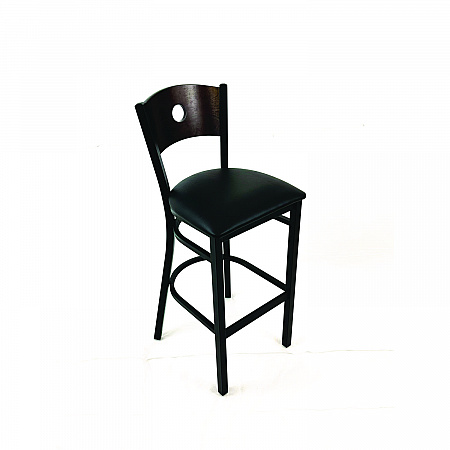 Circle Series Barstool, Supports Up to 300 lb, 28.5